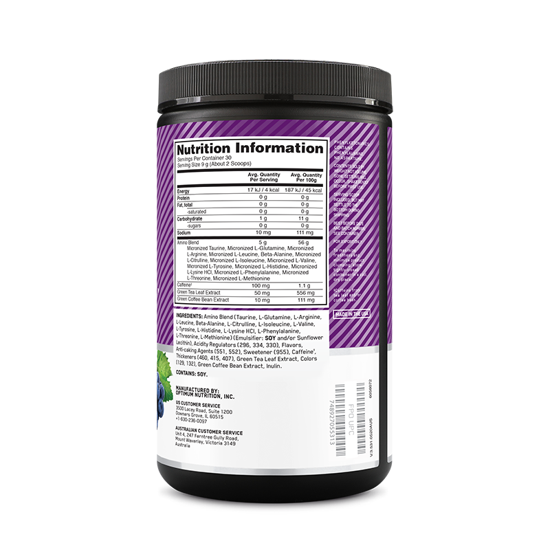 Amino Energy by Optimum Nutrition - Sardo Nutrition