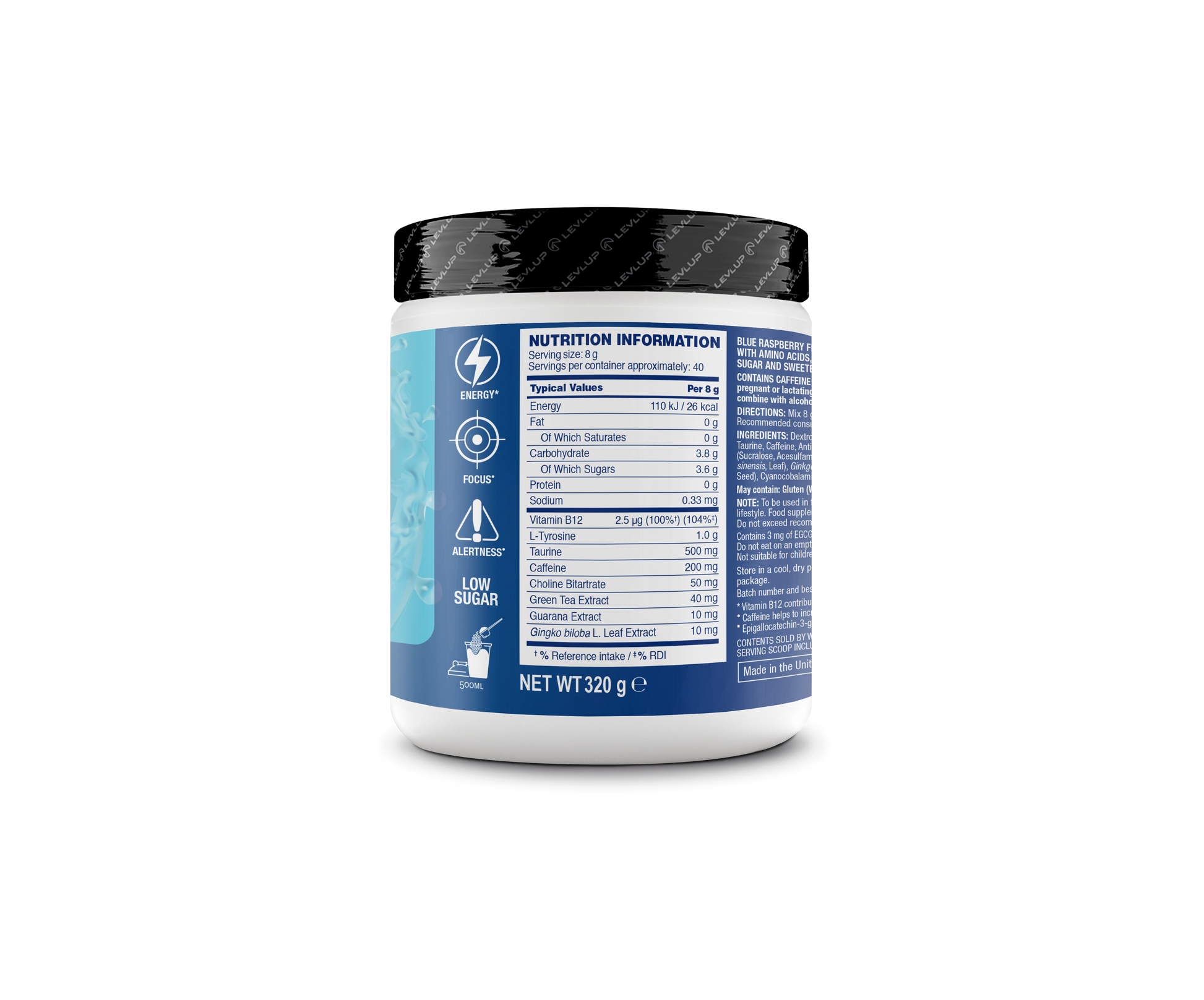 Gaming Booster by LEVLUP - Sardo Nutrition