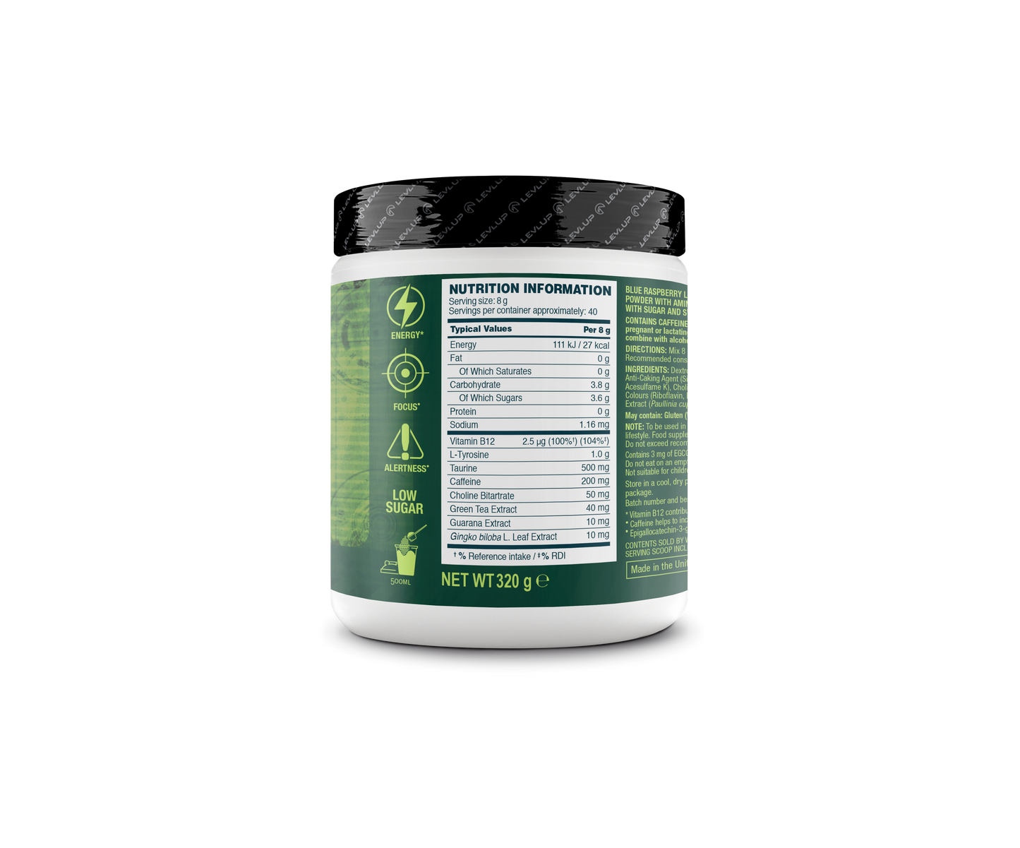 Gaming Booster by LEVLUP - Sardo Nutrition