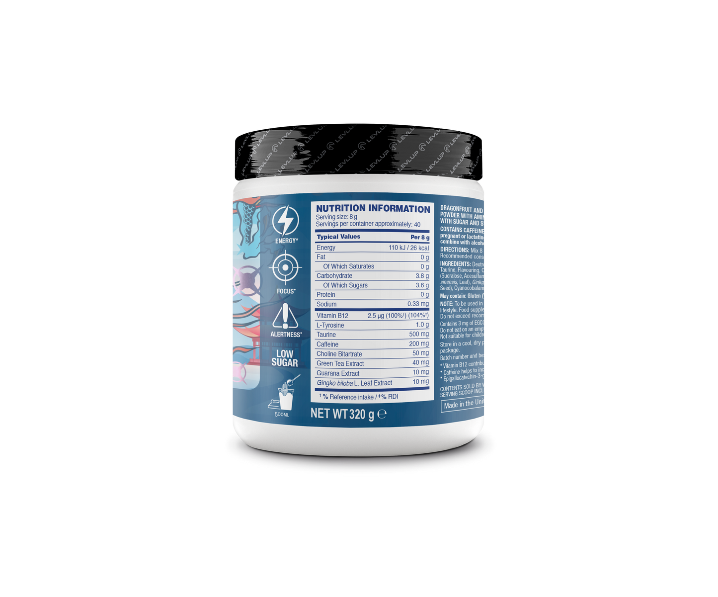 Gaming Booster by LEVLUP - Sardo Nutrition