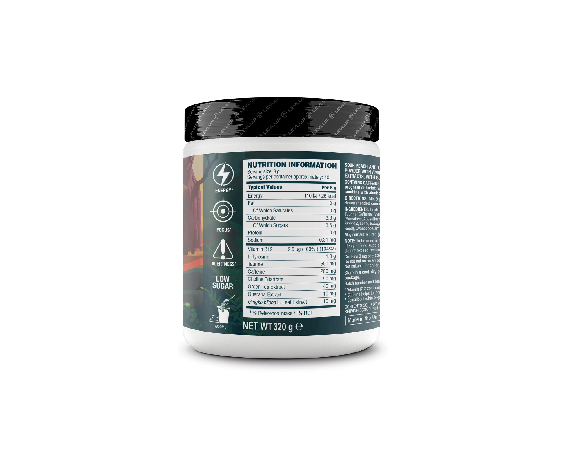 Gaming Booster by LEVLUP - Sardo Nutrition