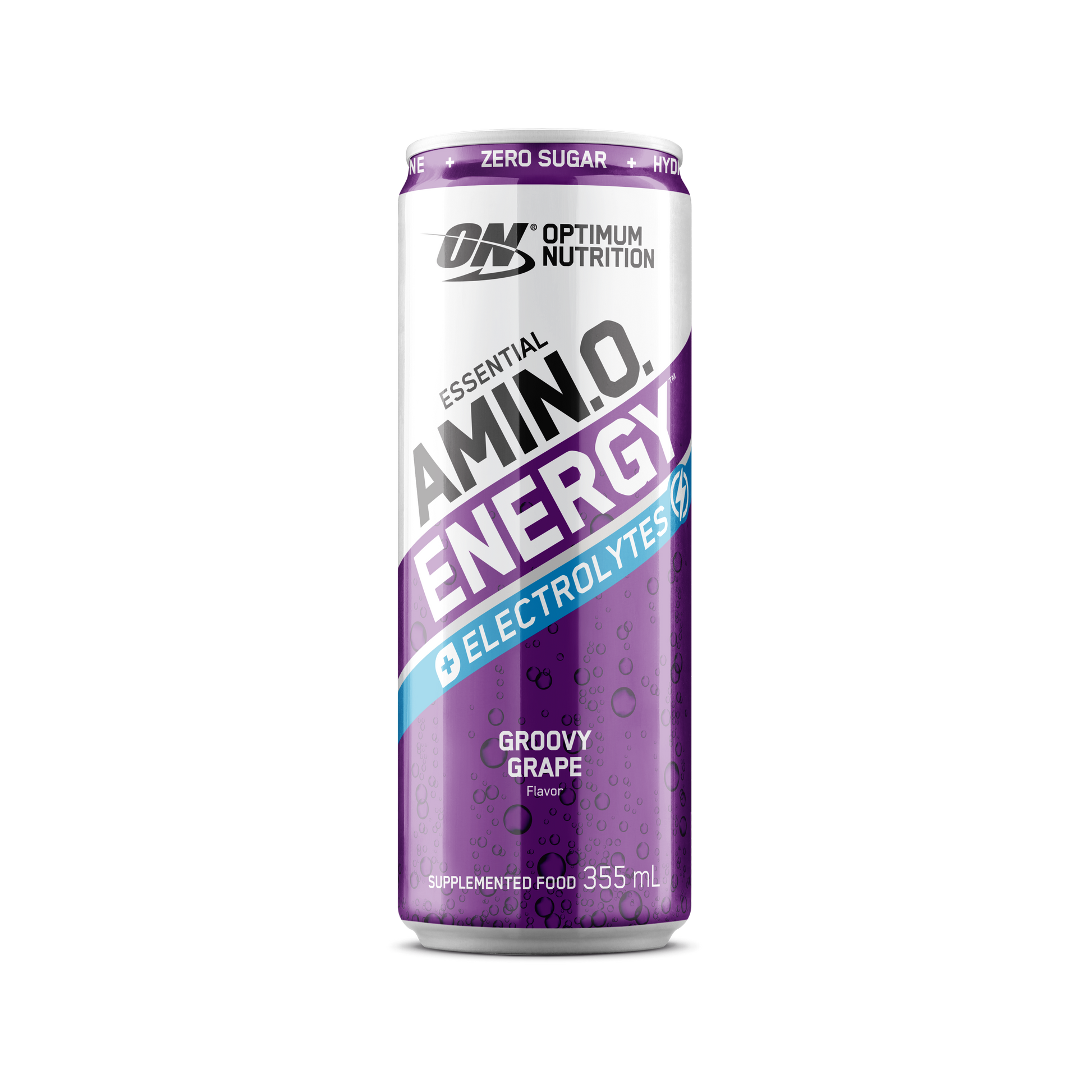 Amino Energy + Electrolytes Sparkling RTD by Optimum Nutrition (Box of 12 Cans) - Sardo Nutrition