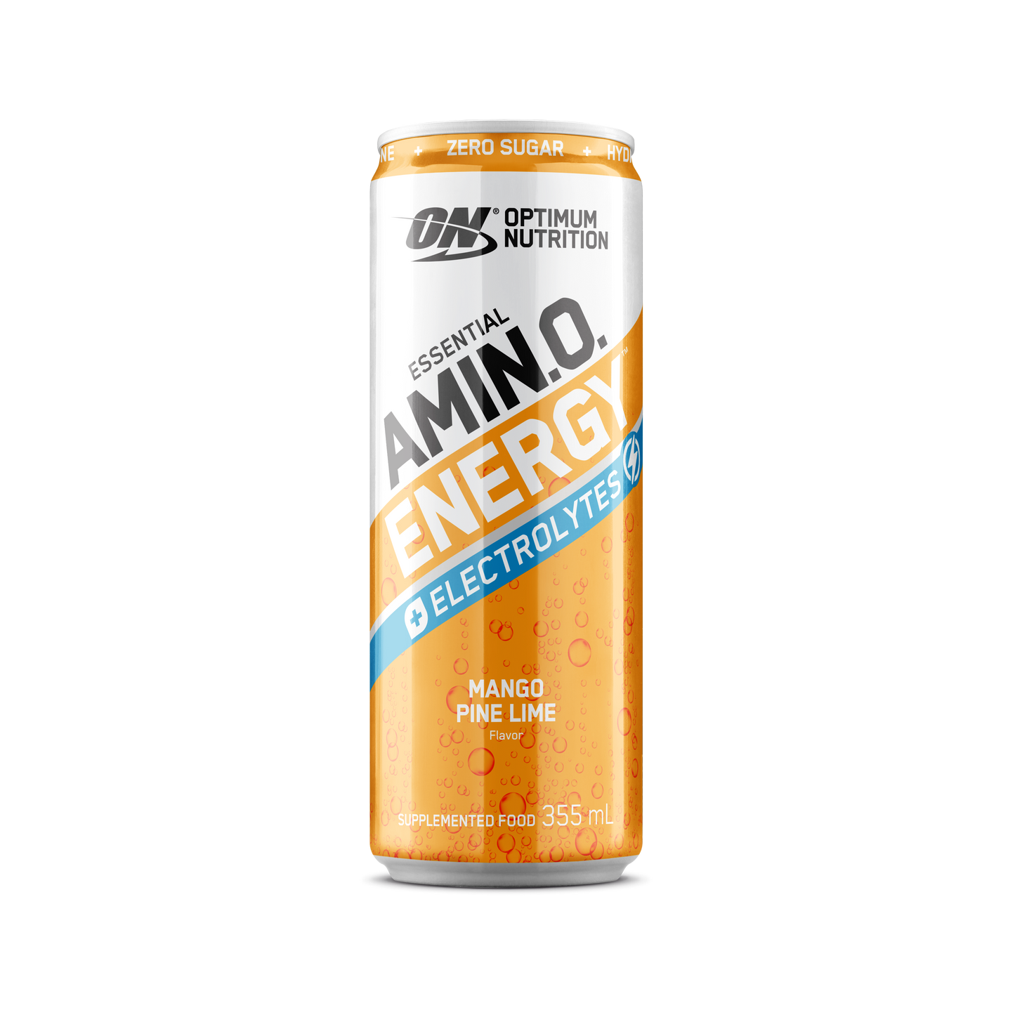 Amino Energy + Electrolytes Sparkling RTD by Optimum Nutrition (Box of 12 Cans) - Sardo Nutrition