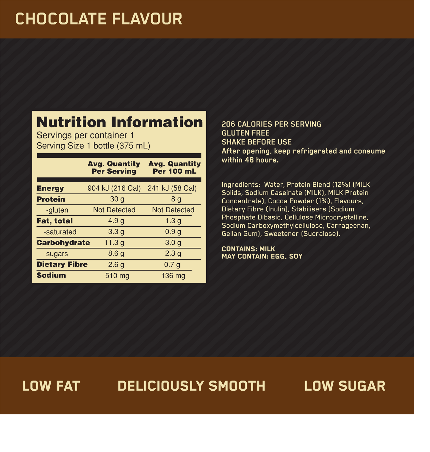 High Protein Shake by Optimum Nutrition