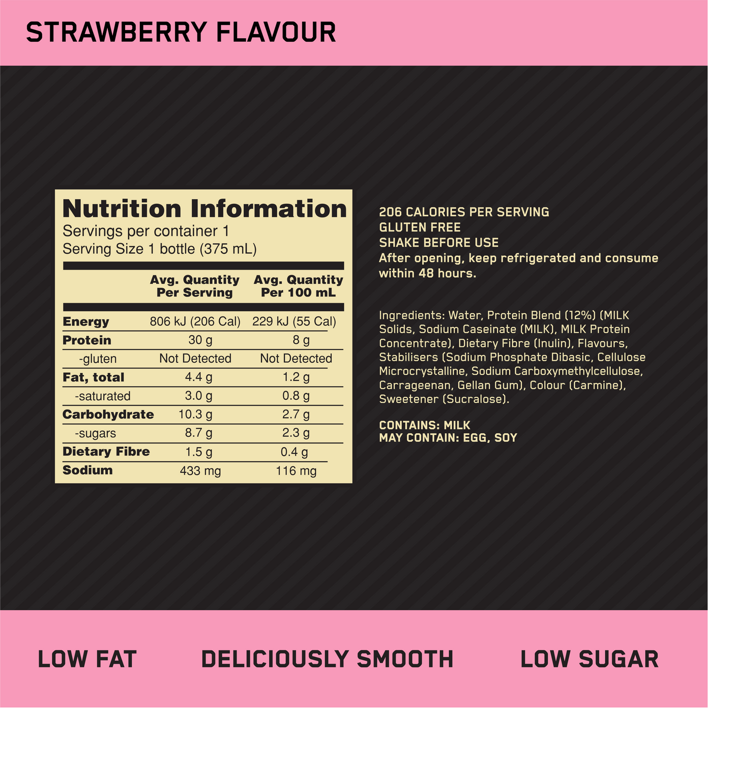 High Protein Shake by Optimum Nutrition