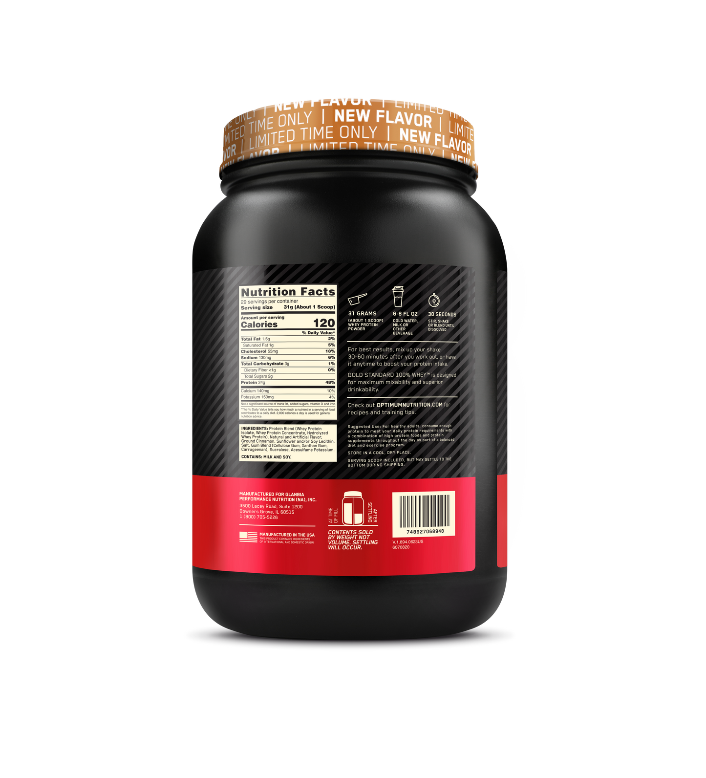 Gold Standard 100% Whey by Optimum Nutrition - Sardo Nutrition