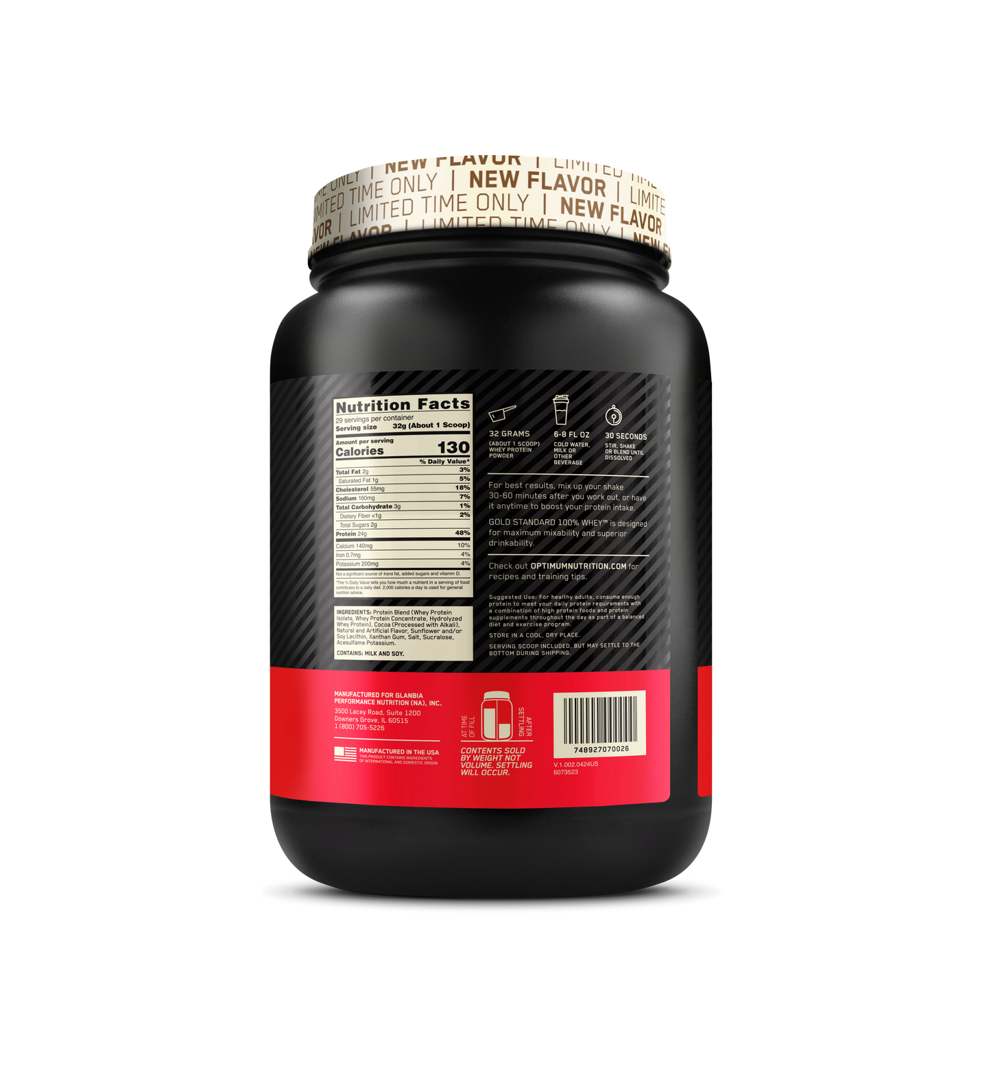 Gold Standard 100% Whey by Optimum Nutrition