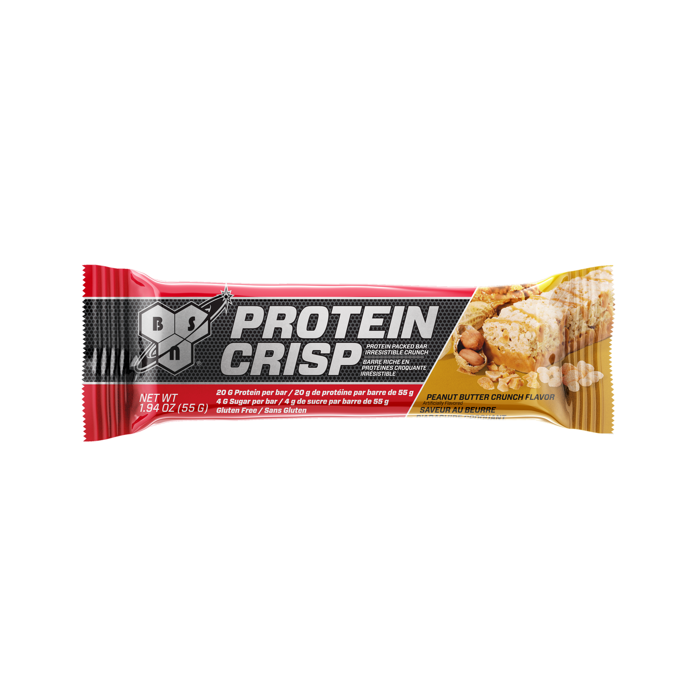 Protein Crisp Bar by BSN (Box of 12 Bars) - Sardo Nutrition