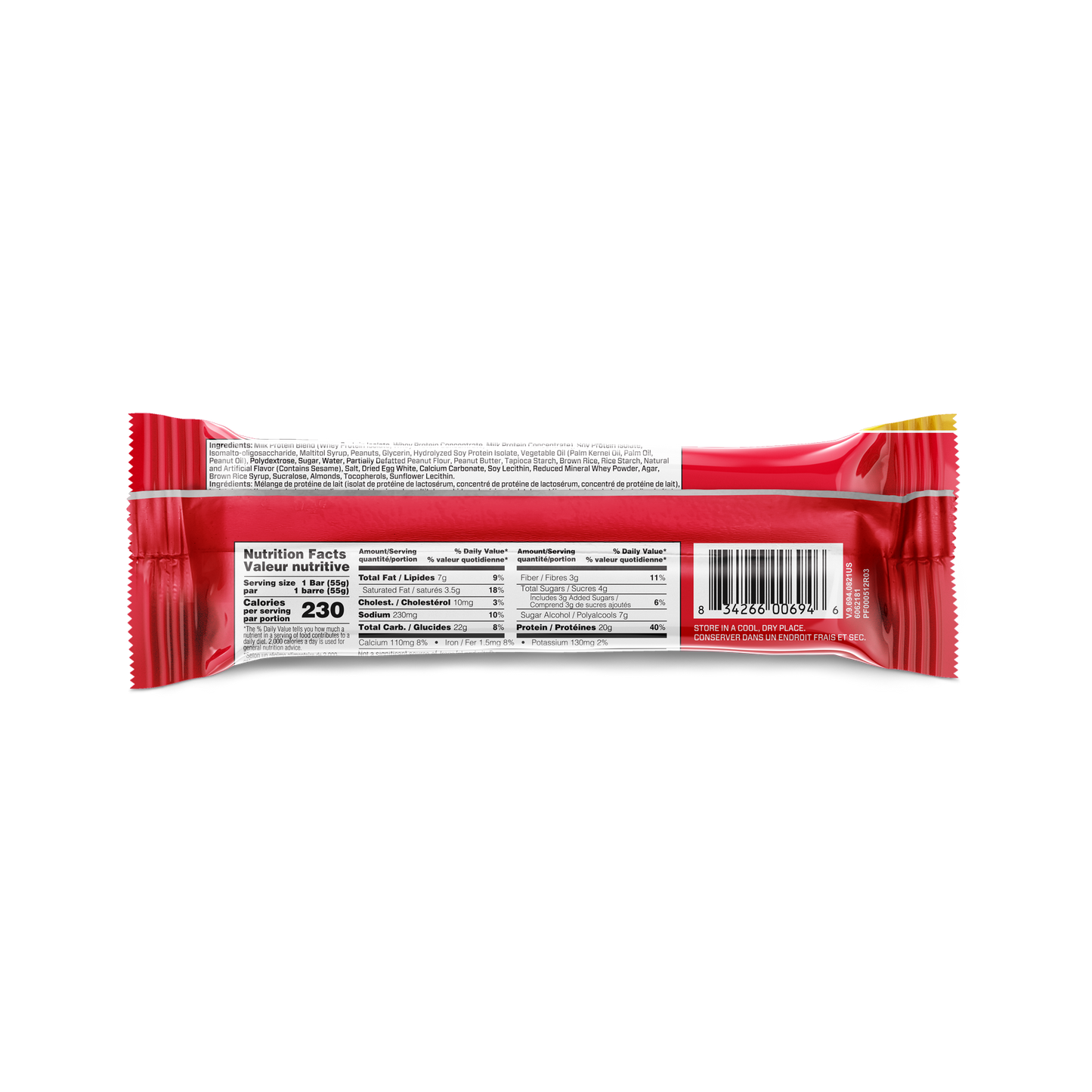 Protein Crisp Bar by BSN (Box of 12 Bars) - Sardo Nutrition