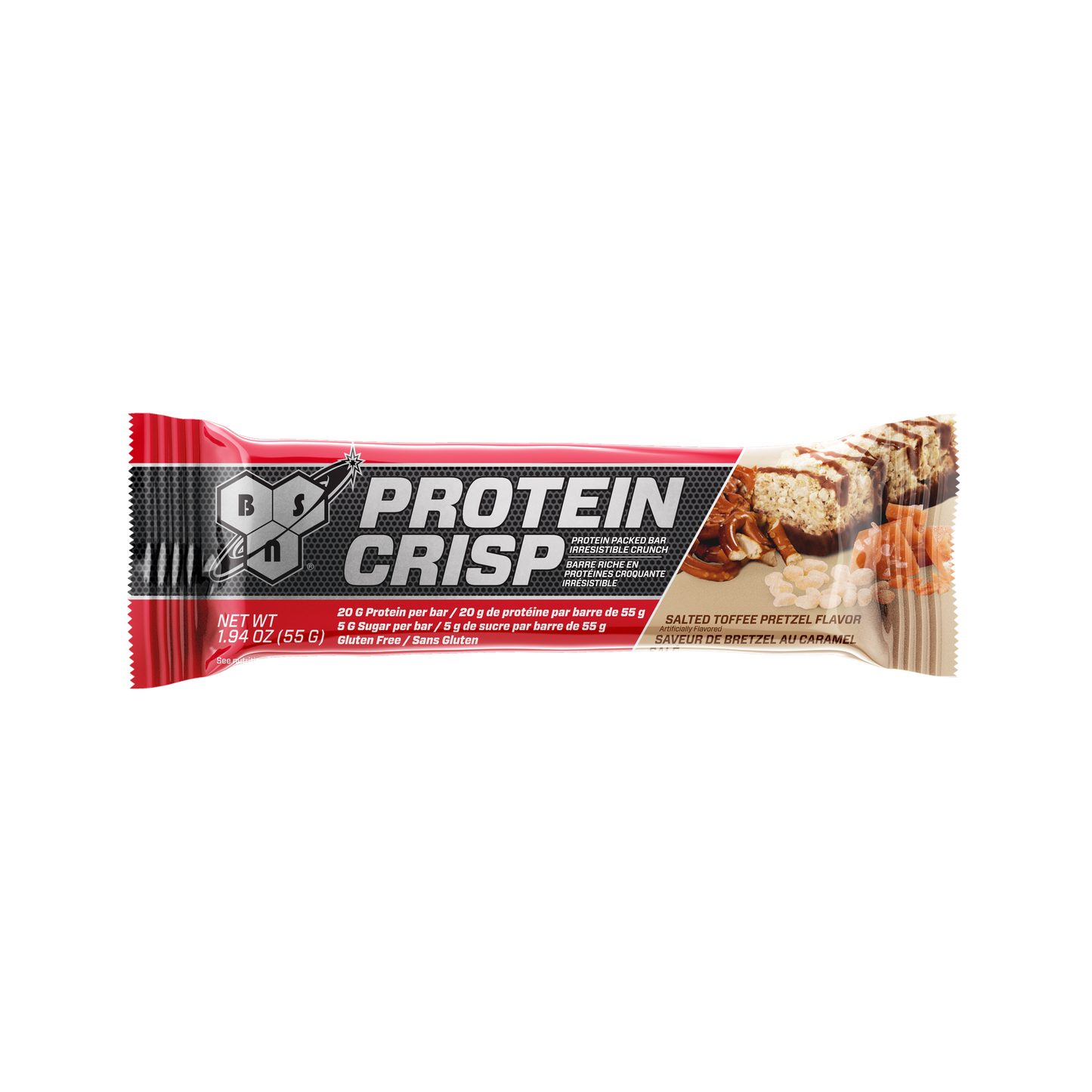 Protein Crisp Bar by BSN (Box of 12 Bars) - Sardo Nutrition